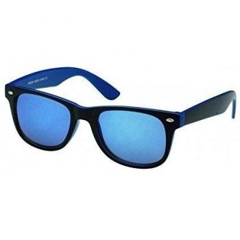 Chic‑Net Wayfarer UltraNegro con Tapa Azul Oscuro