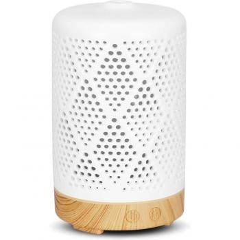 Ultrasonic Air Purifier and Aroma Diffuser with Color Lights