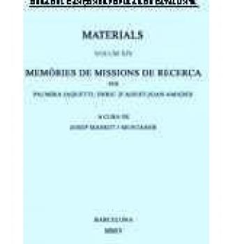 Memòries de missions de recerca. Volum XVI (Obra del Cançoner Popular de Catalunya)