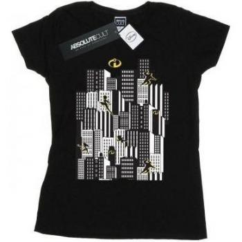Disney Female The Incredibles Skyline Cotton Top