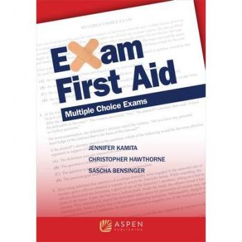Exam First Aid : Multiple Choice Exams, Paperback by Kamita, Jennifer, Brand ...