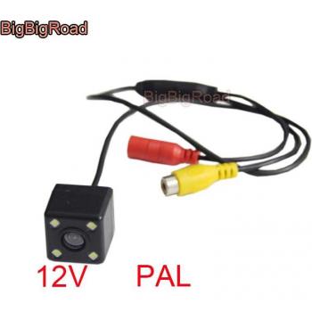 BigBigRoad 6V/12V HD CCD Backup Camera Without Holder