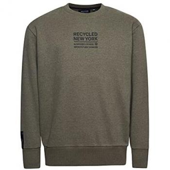 Rundhals‑Sweatshirt Superdry City – 100 % recycelt