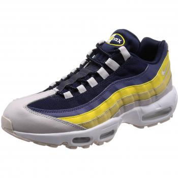 Nike Herren Air Max 95 Essential Sneaker, Grau (grau/gelb/weiß)