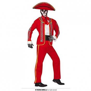 Disfraz de Catrín Rojo Fiestas Guirca