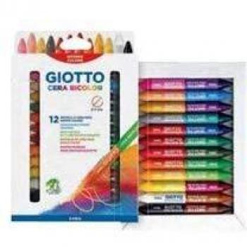 GIOTTO ESP10 PASTELLO CERA BICOLOR COL.AS F291300