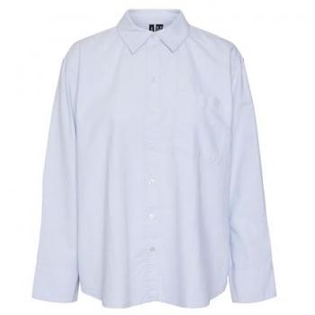 Camicia Oversize A Maniche Lunghe Vero Moda Ida Azzurra XL Donna