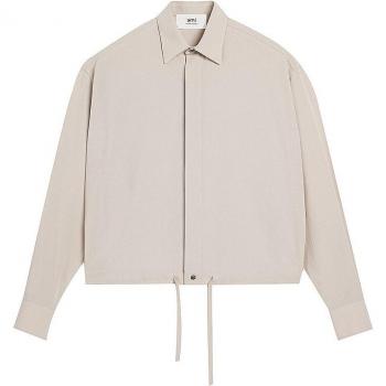 AMI PARIS Beige Overshirt aus Baumwolle | M