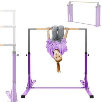 Hauki Lilas – Barre Gymnastic Pliée, Hauteur 95,5 à 150 cm