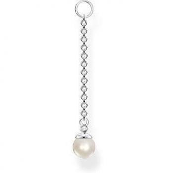 Perlen‑Ohrringe Thomas Sabo – Damen, 925 Sterlingsilber, Code EP011‑167‑14