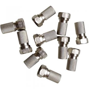 25 F Connectors with O-Seal for 7.2 mm Diameter Cables