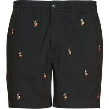 Short Noir Polo Ralph Lauren Prepster en Chino Léger