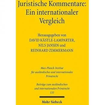 Juristische Kommentare: Ein internationaler Vergleich