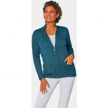 Cardigan Confort Pétrole 48