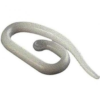 Gancho cortina fruncidor plastico 27 mm. blister  25 unidades