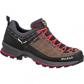 Salewa Damen MTN Trainer 2 GTX Driftwood-Fluo Coral, Größe 5.5 UK