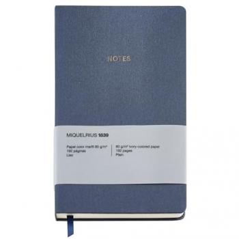 Cuaderno Miquelrius A5 Liso Azul