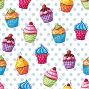 Tovaglioli Monouso PapStar 3 Veli Cupcake 33 cm
