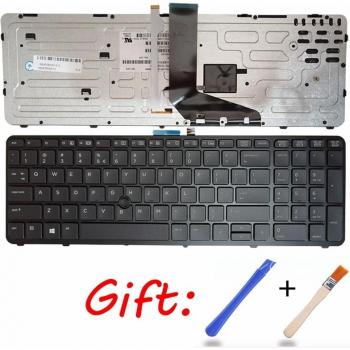 Teclado ordenador portátil HP ZBOOK 15 17 G1 G2 Inglés