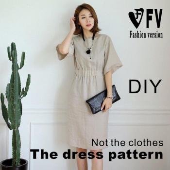 Vêtement Élastique Design Papier Couture BLQ-295