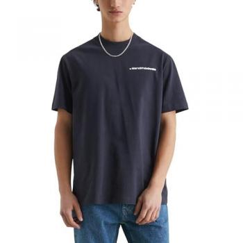 Marc O'Polo T-Shirt in Denim Blu Scuro 500-0006-002 – Taglio Relaxed