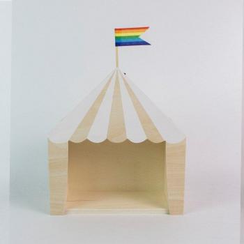 Nordic Kids' Room Circus Shelf