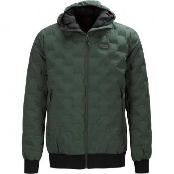 Giacca Trangoworld verde scuro con cappuccio