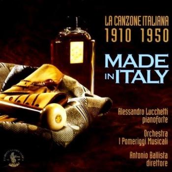 Made in Italy: La canzone italiana 1910-1950 per pianoforte concertante e orchestra.