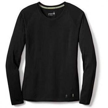 SmartWool 150 Women's Base Layer Long Sleeve Top, Schwarz, XS