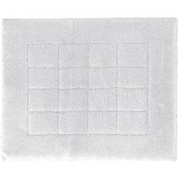 Vossen Badematte »Exclusive«, Höhe 20 mm, rutschhemmend beschichtet, fußbodenheizungsgeeignet, Badteppich, Uni-Farben, Karo Muster, Hoch-Tief Effekt, reine Baumwolle