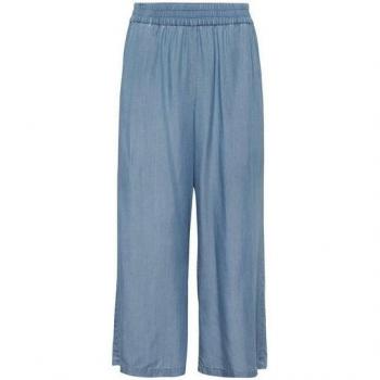 Goldner Fashion Stoff-Culotte Kurz – hellblau, 44