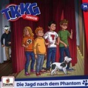 Hörspiel TKKG Junior 34: Die Jagd nach dem Phantom