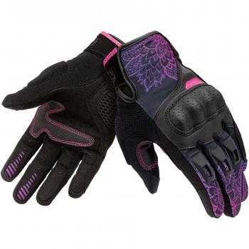 Guanti Moto Donna Tucano Urbano 9109hw LADY STACCA Nero Viol L