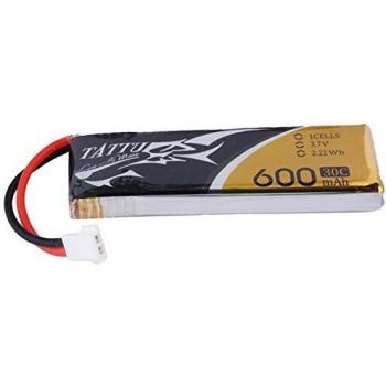 Tattu 1S1P Lipo Akku 600mAh 30C für Drohnen