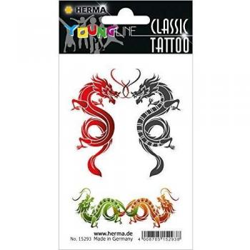 HERMA 15293 Tattoo Aufkleber für Jungen und Mädchen