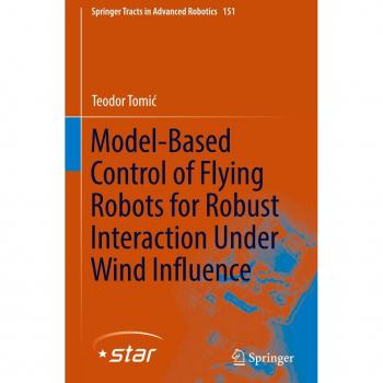 Model-Based Control of Flying Robots for Robust Interaction Under Wind Influence