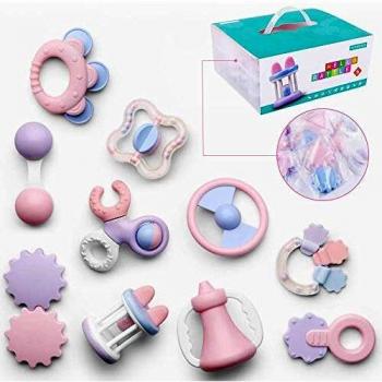 BPA‑Free Baby Sensory Toy Set (10 pcs)