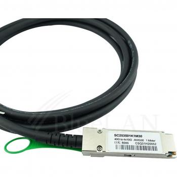 Cavo 3m 4xSFP+ InfiniBand BlueOptics QSFP-4SFP10G-CU3M-HU Nero