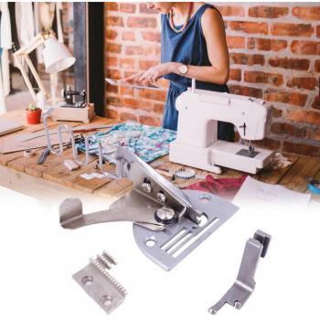 Accessoires de couture : pied presseur et rouleourlet