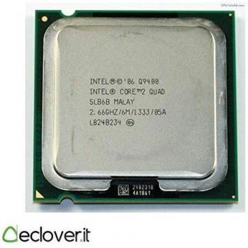 Processeur Quad Core Intel Q9400 2.66GHz 6Mo FSB 1333MHz LGA775