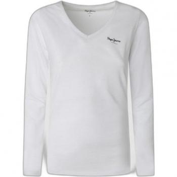 Pepe Jeans Corine Langärmling, weiblich, weiß, XS