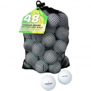 Bridgestone 48 Lake A Golf Balls – Reutilizadas, Grado A, Unisex