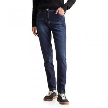 Cecil SlimFit Damen Jeans 26/32 Mid Blue Wash