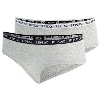 Culotte in pack doppio con elástico contrastato