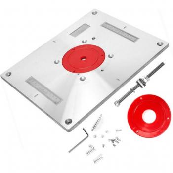 Woodworking Router Plate with Trimmer