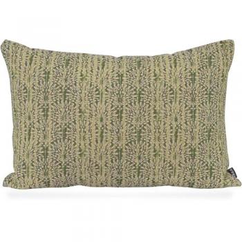 H.O.C.K. Dekokissen Anny, Blumenmuster, 50x30cm, grün