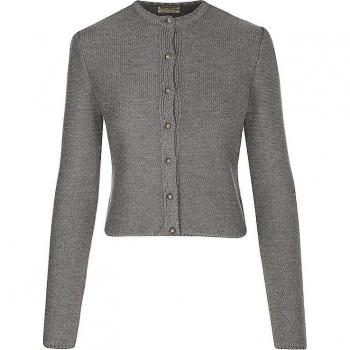 Gottseidank Trachten Strickjacke Mirl Grau XL Damen