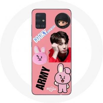 Coque Samsung Galaxy A51 BT21 Cooky Jungkook ARMY