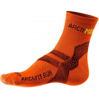 Arch Max Run Archfit Short – Unisex Herren Socke 2754 in Orange, S