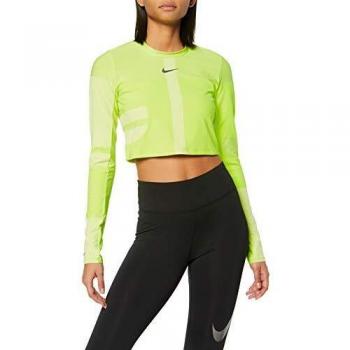 Maglia donna Nike lunga manica con finitura lucida